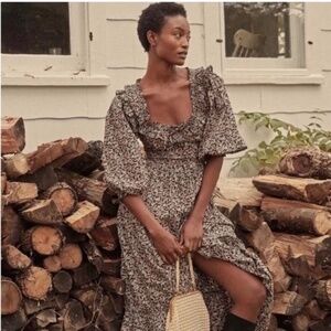 Dôen Brooke dress:  HARVEST MEADOW FLORAL